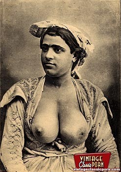 Ethnic vintage ladies showing their cute natural bodies #78480408