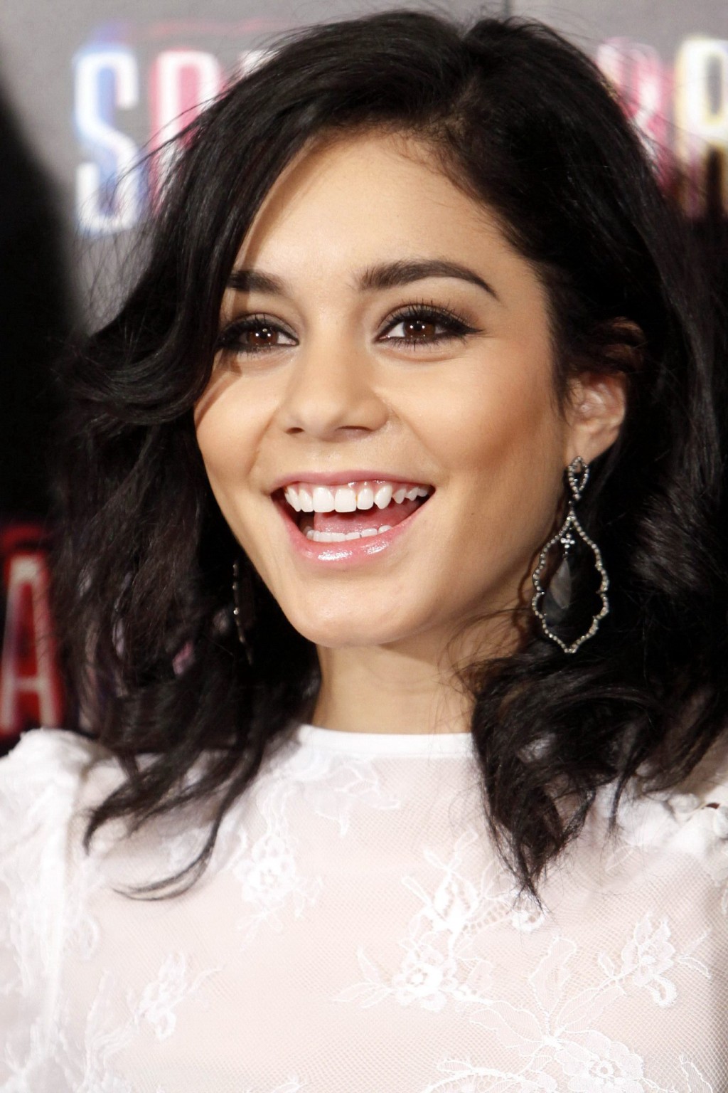 Vanessa Hudgens looks very hot wearing a white skirt  belly top at the 'Spring B #75240686
