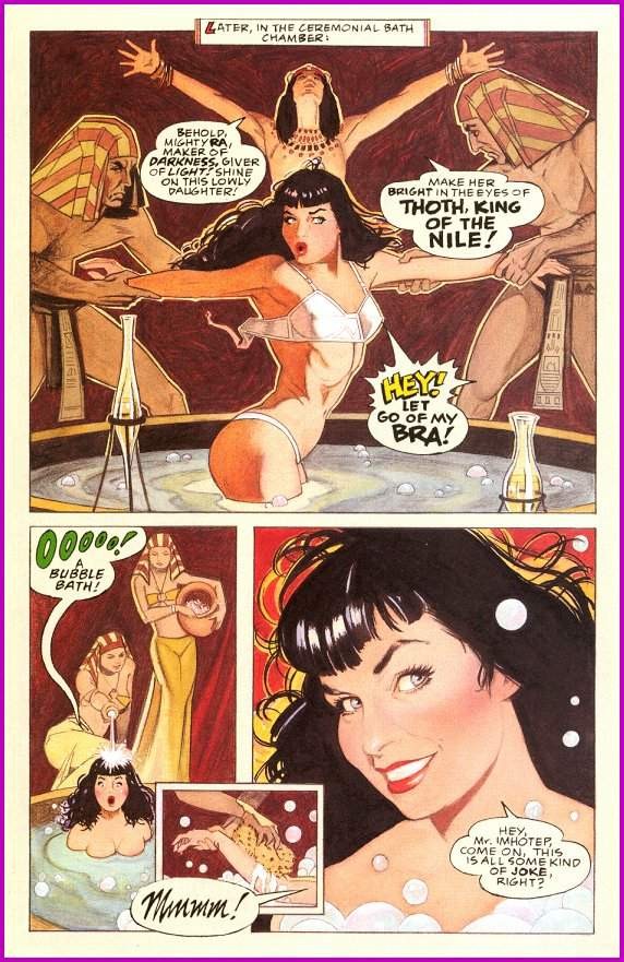 classic Betty Page bondage sex comics #69678638