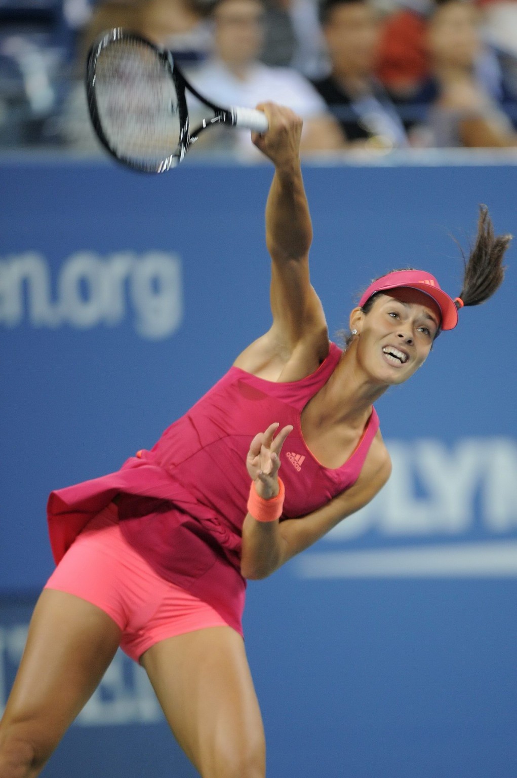 Ana Ivanovic showing cameltoe at the US Open in New York #75289029