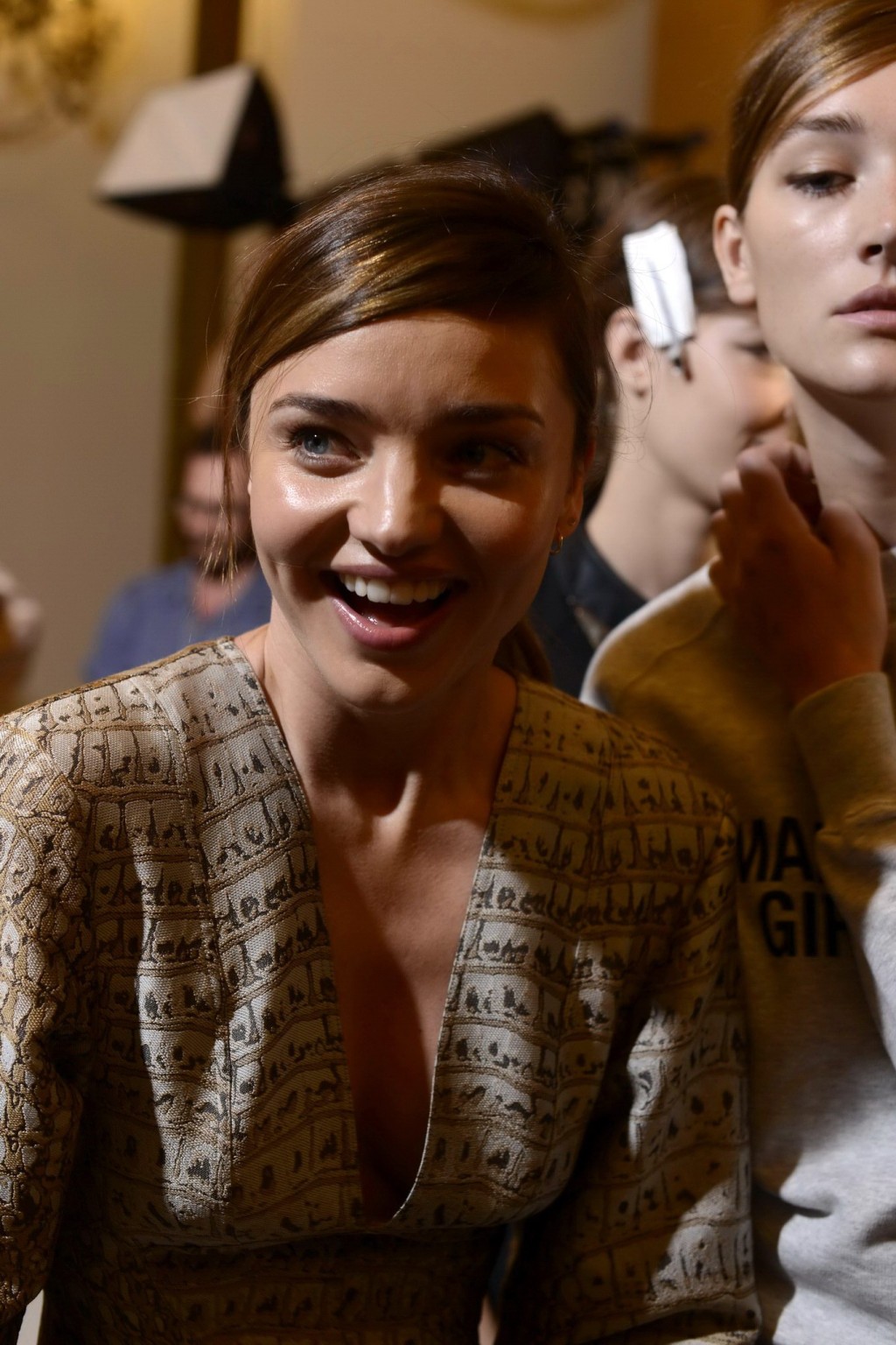 Miranda Kerr busty a stella mccartney fashion show pfw a Parigi
 #75217337