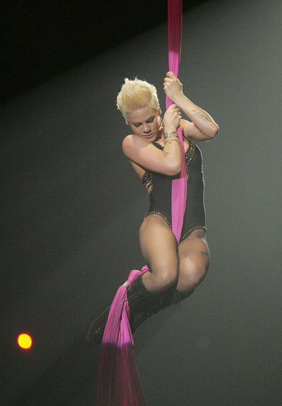 Singer Pink pissing in public and sexy concert pictures #75439525