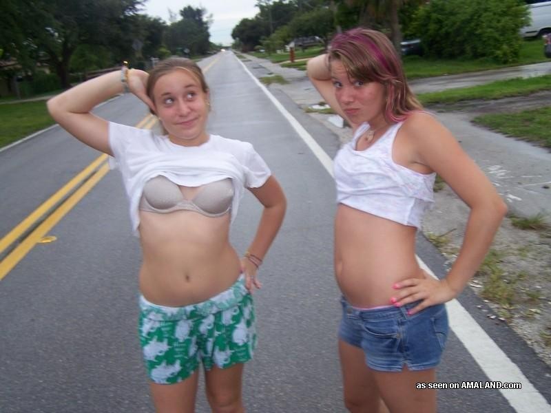Compilation of kinky amateur teens posing in their underwear #76127951