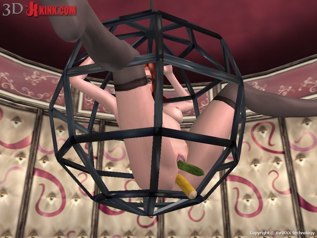 Hot BDSM sex action created in virtual fetish 3d sex game! #69597427