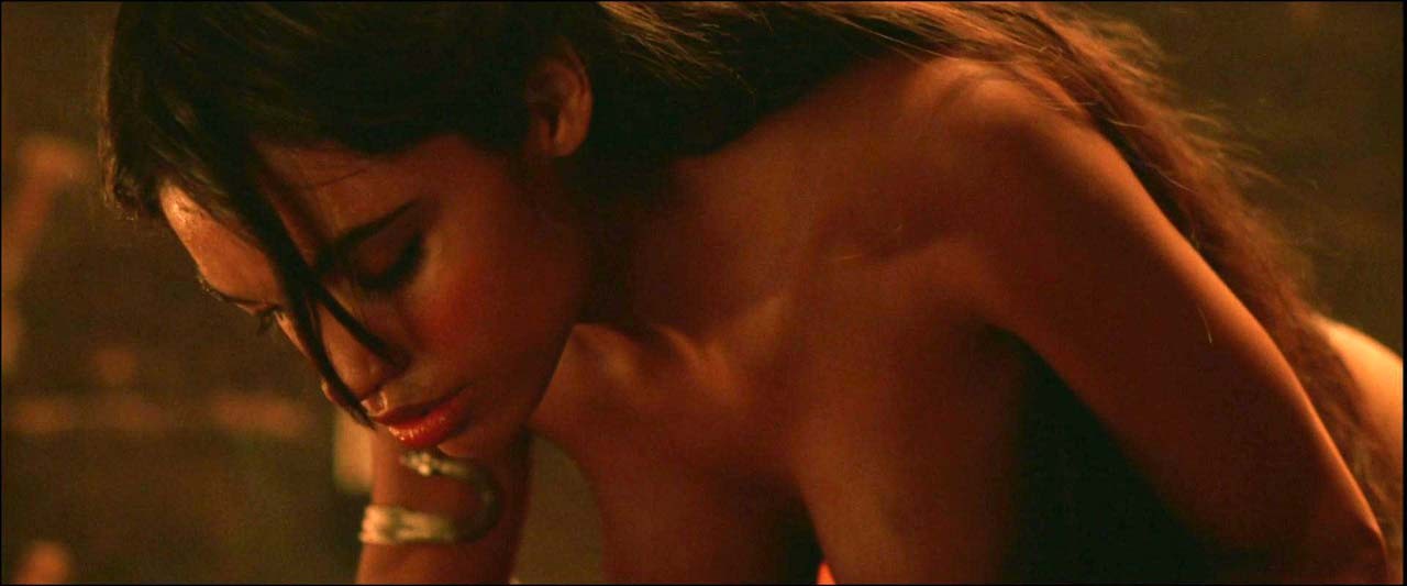 Rosario Dawson exposing her nice big boobs and fucking hard in movie #75306016