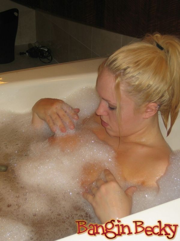 Becky Taking A Bath In A Miami Hotel #75551955