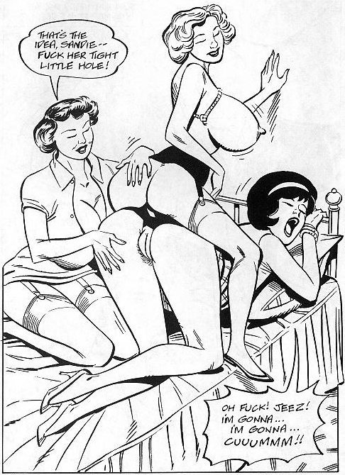 huge breast lesbian sisters sex comic #69722431