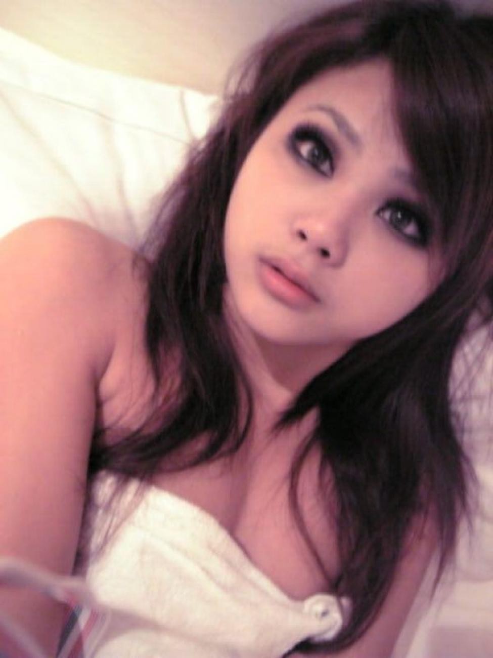 Mega oozing hot and delicious Asian girls posing naked #69938158