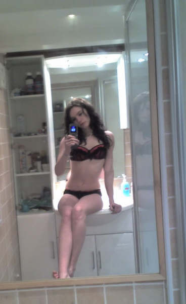 Collection of photos of a self-shooting pretty brunette #75722984