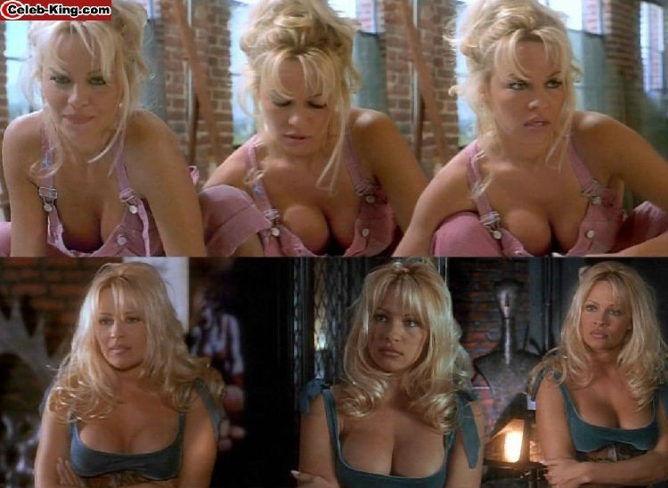 Hot celebrity Pamela Anderson showing her big boobs #75415335