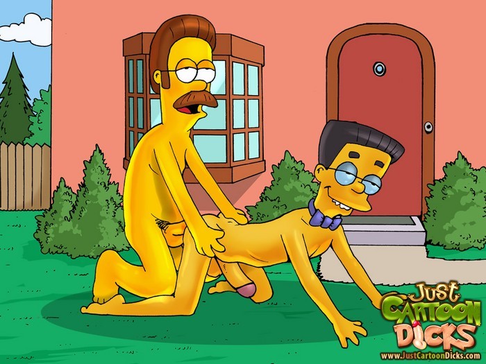 The Simpsons try gay sex Brutal gay Sin City #69605437