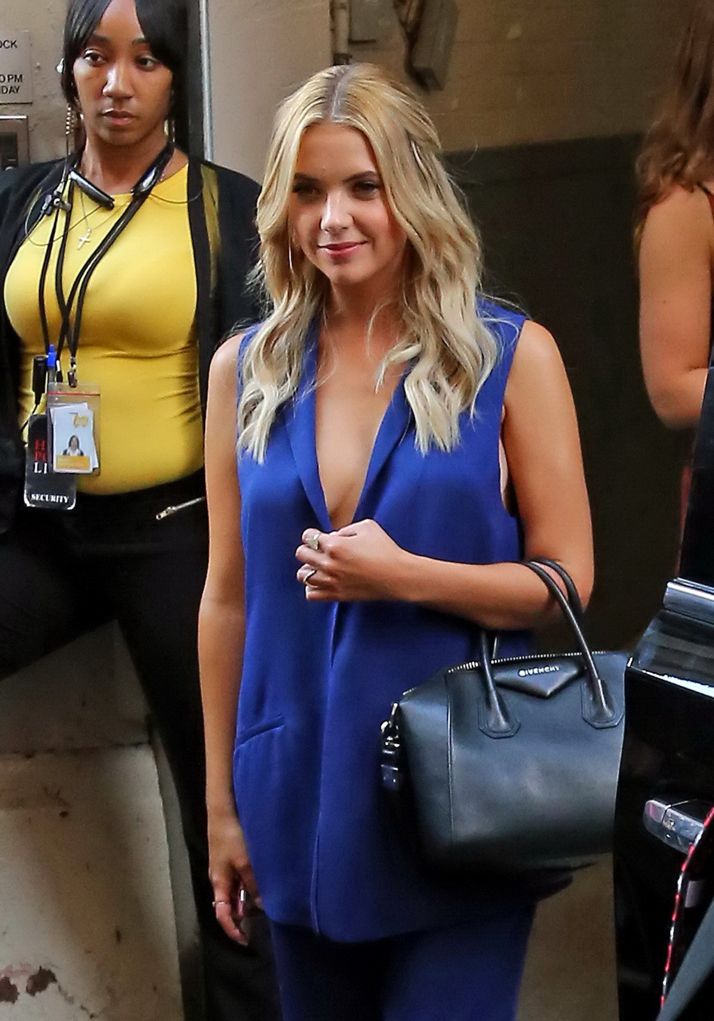 Ashley Benson braless showing sideboob and cleavage #75157330