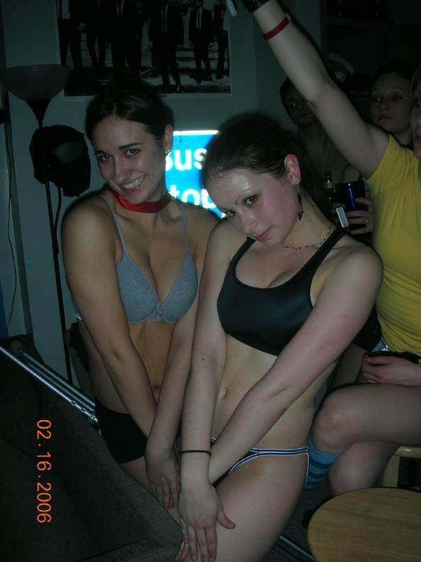 Hot Drunk College Chicks Flashing Naked In Public #76398345