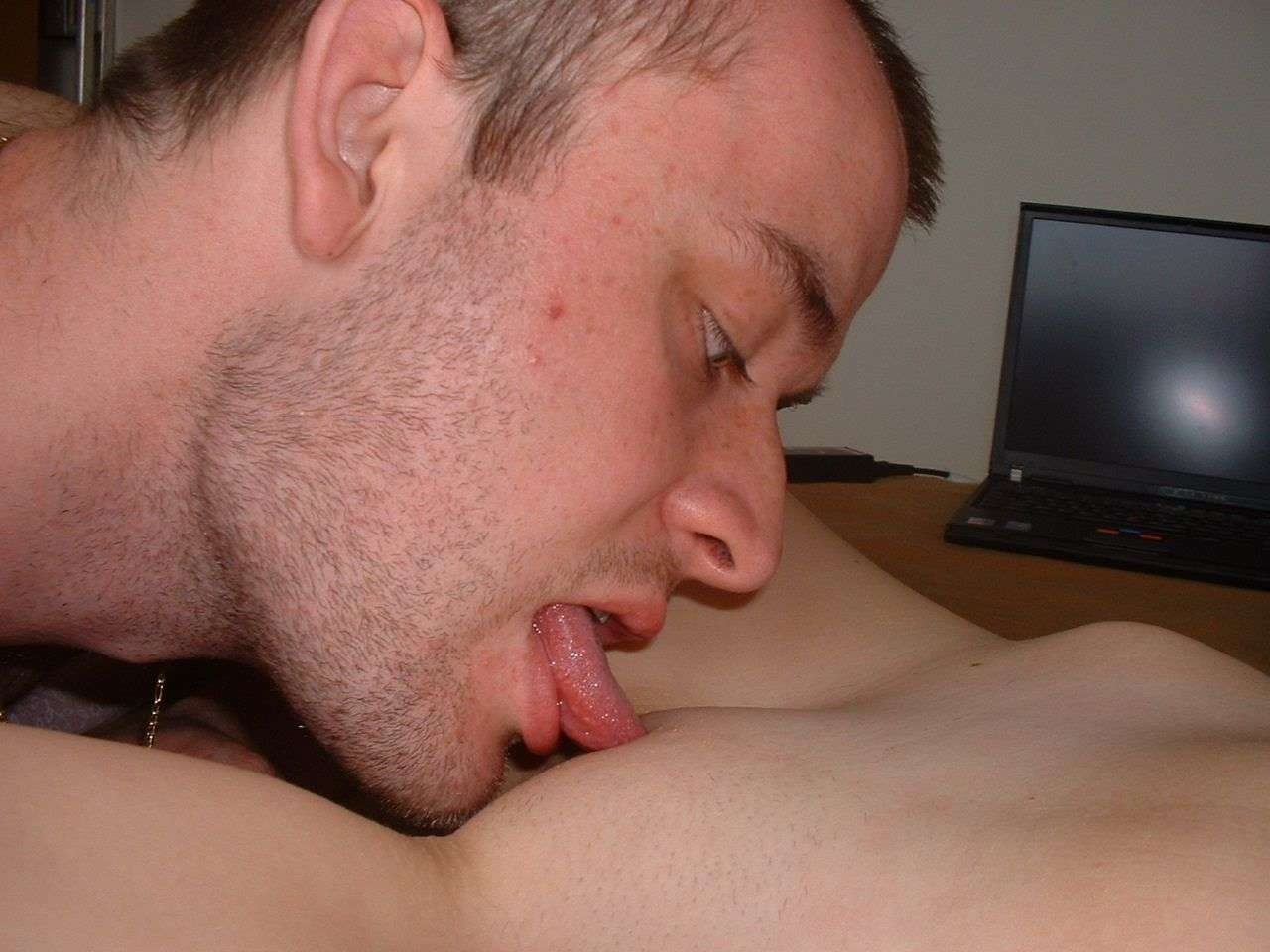 Dude and his girlfriend having oral sex #73115818