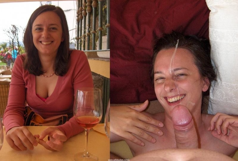 Home made pics of housewives receiving sticky facial cumshots #75921223