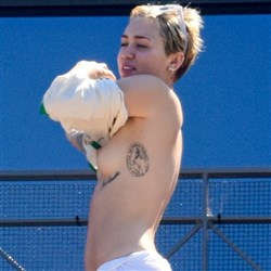 Miley Cyrus nudo
 #72435091
