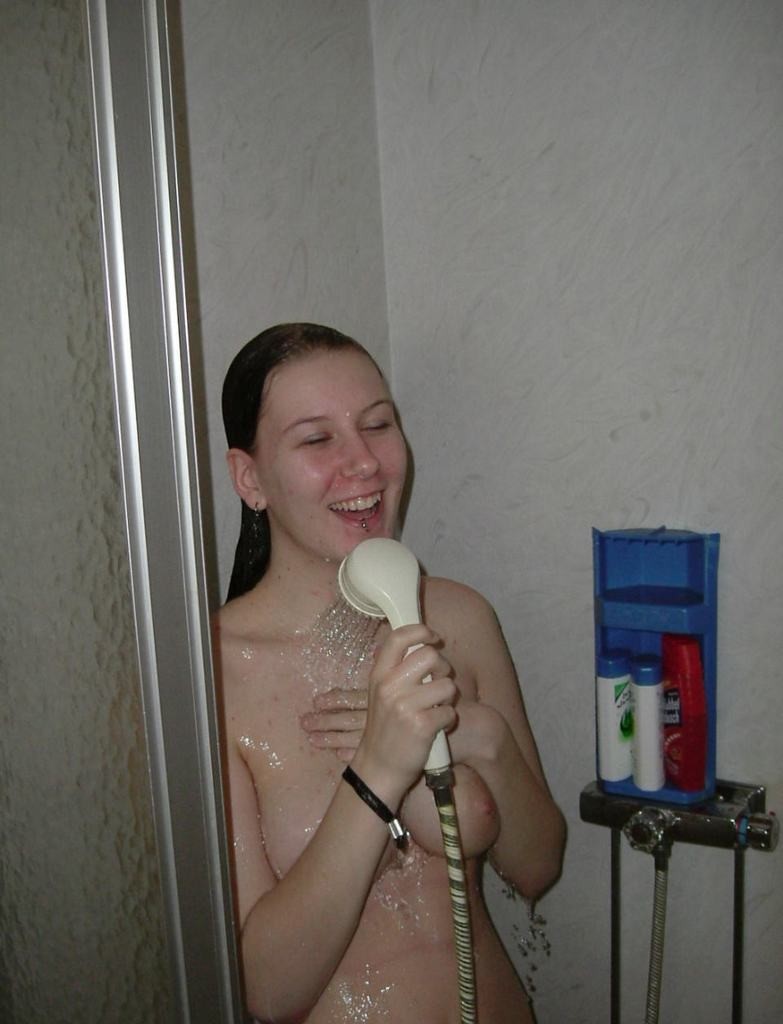 Homemade amateur teen girlfriend fuck then shower #79048371
