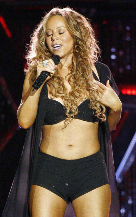 Berühmtheit Mariah Carey große Titten in sexy Outfit
 #75403314