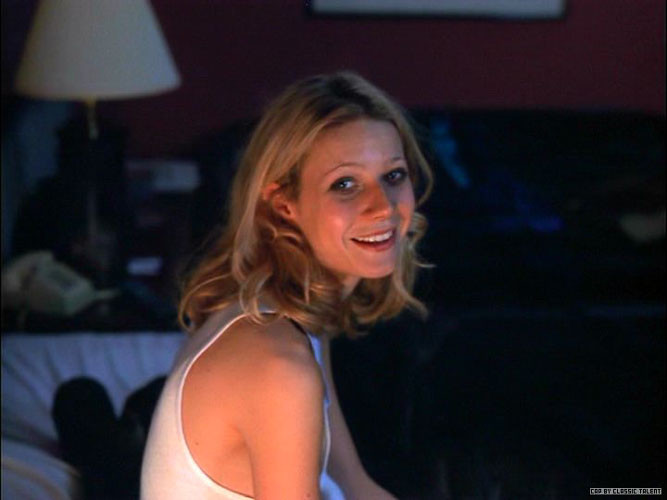 Gwyneth Paltrow posing very sexy in black stocking #75415933