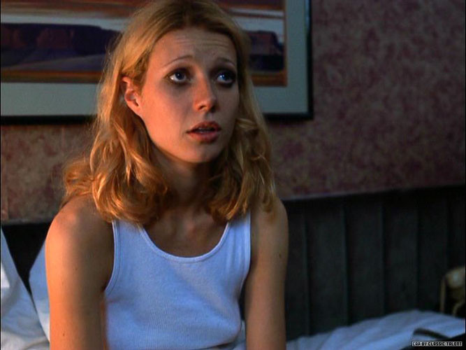 Gwyneth Paltrow posing very sexy in black stocking #75415939