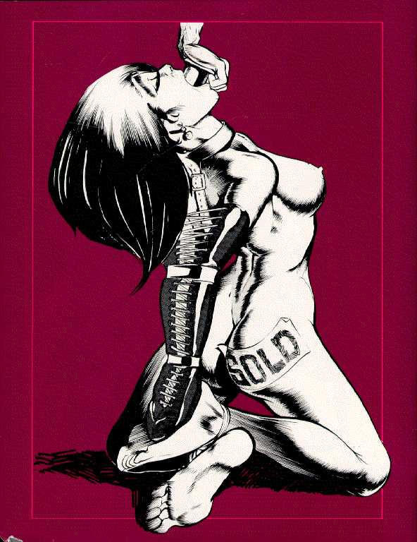 gorgeous brunette tied with ropes and gagged #69710807