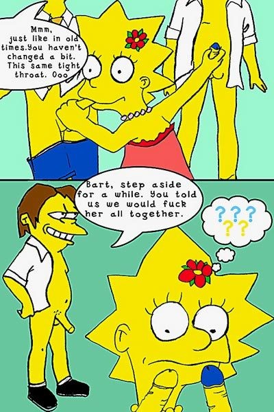 Lisa Simpson wird zum Blasen gezwungen und penetriert
 #69582612