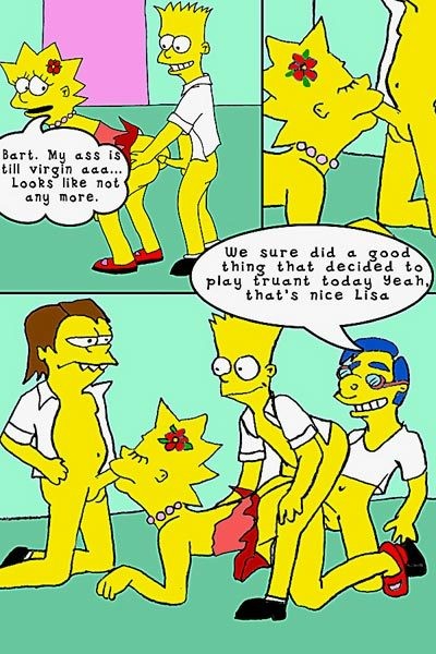 Lisa Simpson getting forced to blow and penetrated #69582614