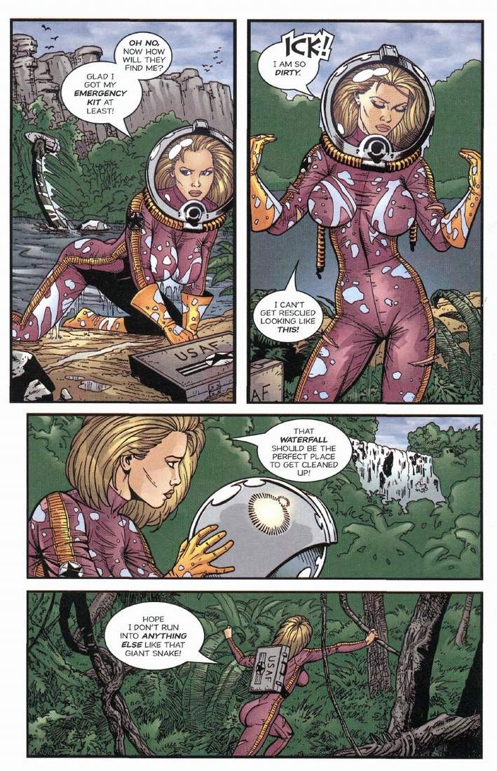 洞窟の女とジャングルの女の冒険のアニメコミック
 #69642427