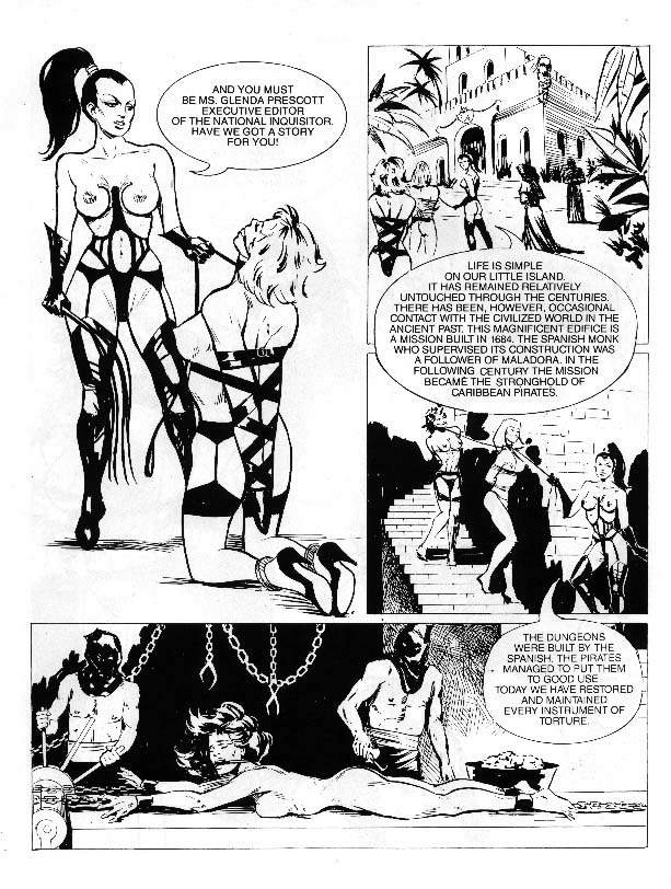 Succubus quält gefesselte hilflose Frauen
 #69685398