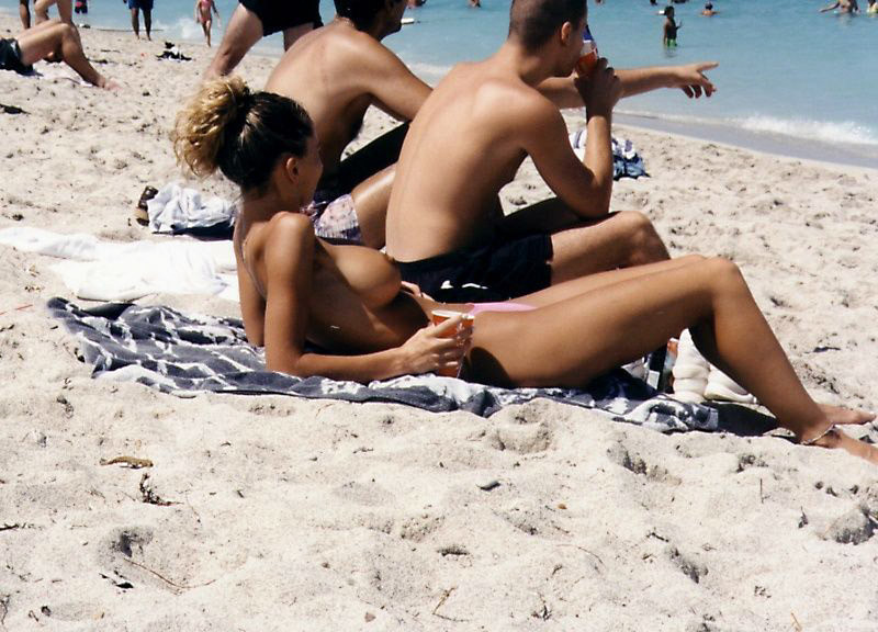 Hot Russian nudist strips her bikini off here #72253516