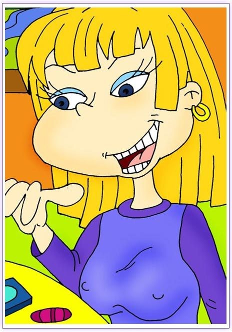 Angelica Pickles gets soaked in cumload on her face #69559642