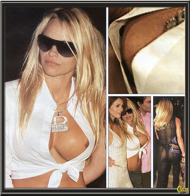 busty blonde bombshell Pamela Anderson nude shots #75350876