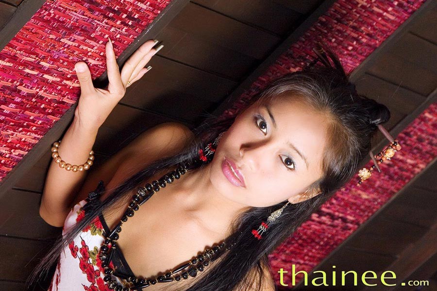 Thainee posing as a sweet Thai princess #67896275