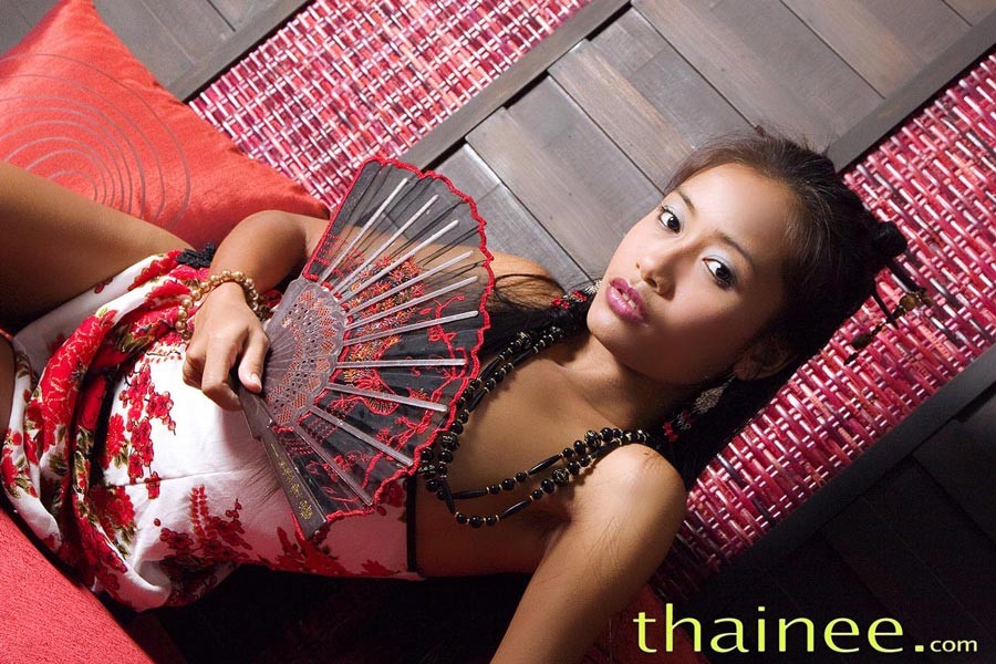 Thainee posing as a sweet Thai princess #67896304