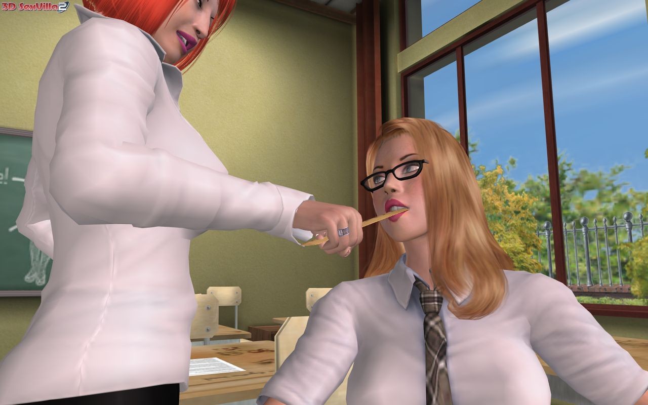 Estricta profesora 3d domando a una rubia mala
 #69349844