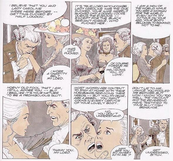 Rubia delgada colgada con cadenas marcadas
 #69701842