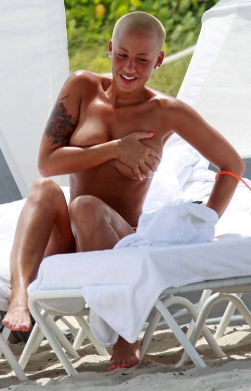 Amber Rose showing their super sexy ravishing body and big tits and ass #75308542