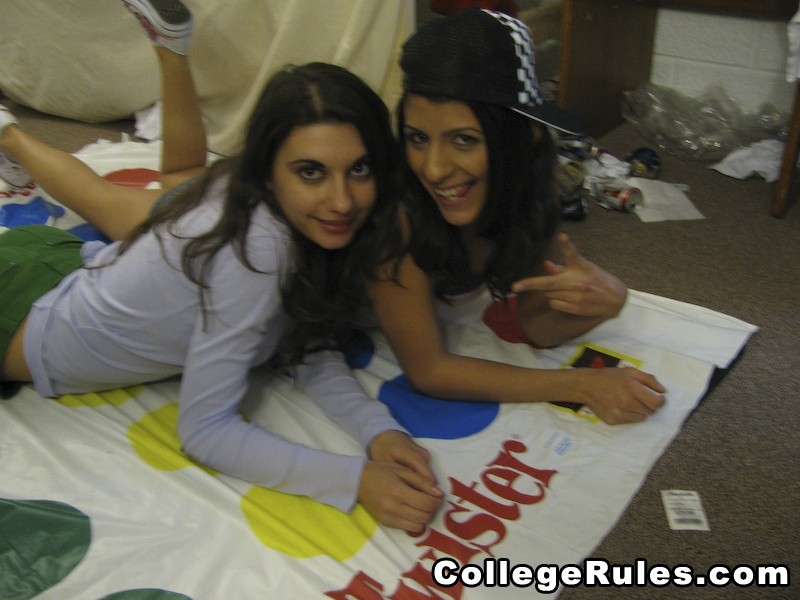 Smoking babes getting banged hard at college dorm party #79389902