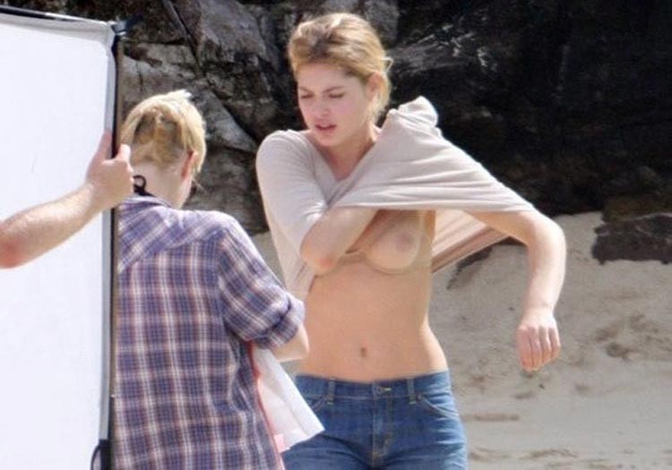 Doutzen Kroes sexy body and modeling topless #75376041