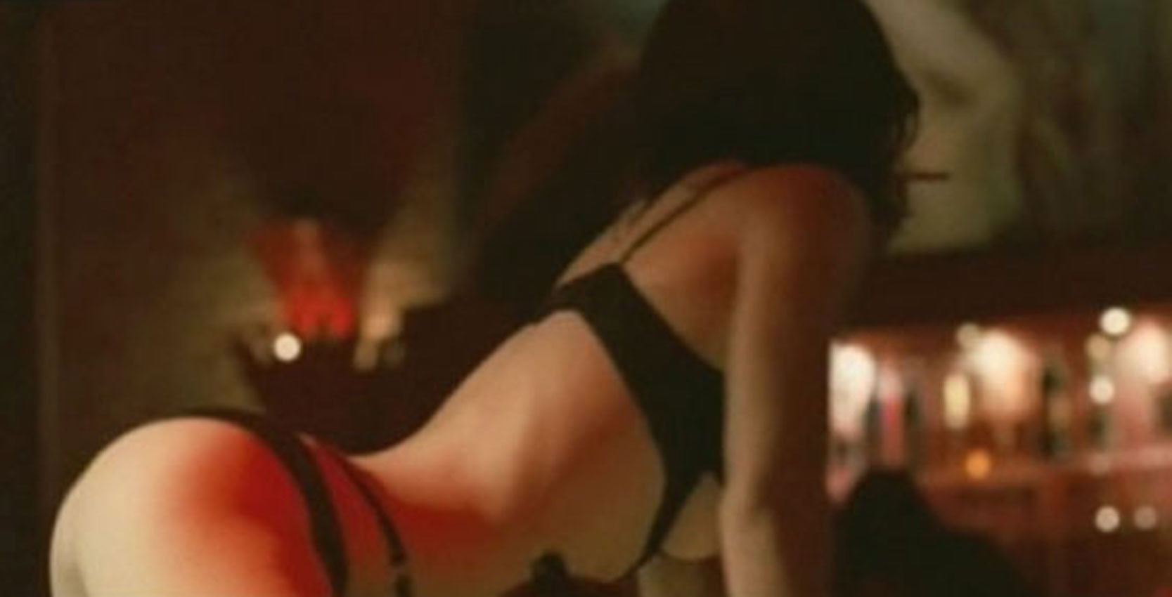 Jessica Biel exposing lovely tits while stripping #75314937