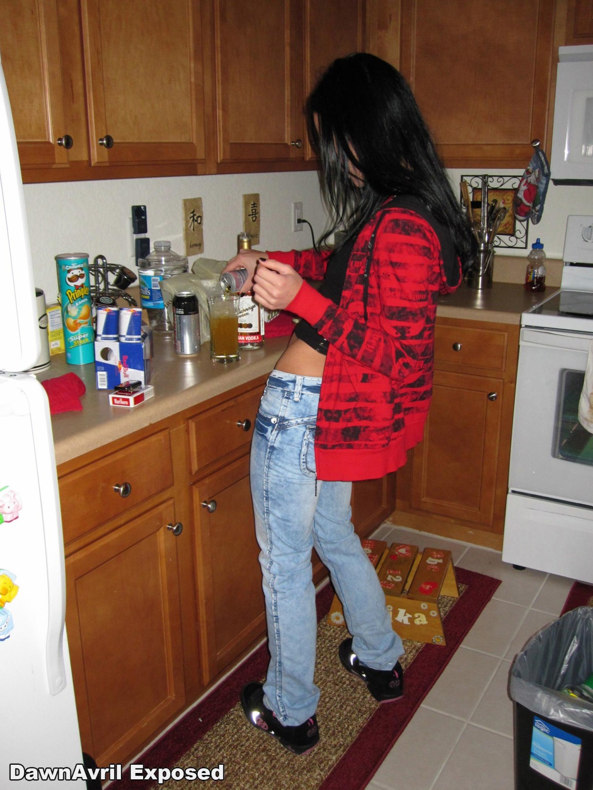 Amateur girlfriend Dawn exposed in homemade shots #67476827