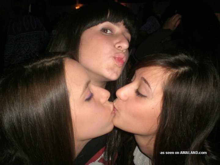 Amateur 18 year old lesbian girlfriends kiss and tease on beach #68475545
