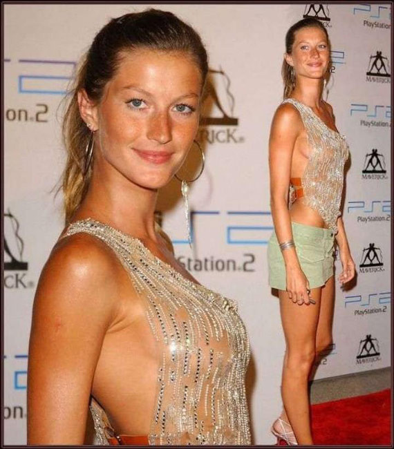 Attrice sexy gisele bundchen mostra i suoi bei seni
 #75432789