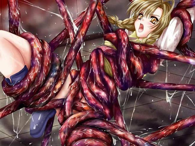 Anime girls are fucked by tentacles #69995153