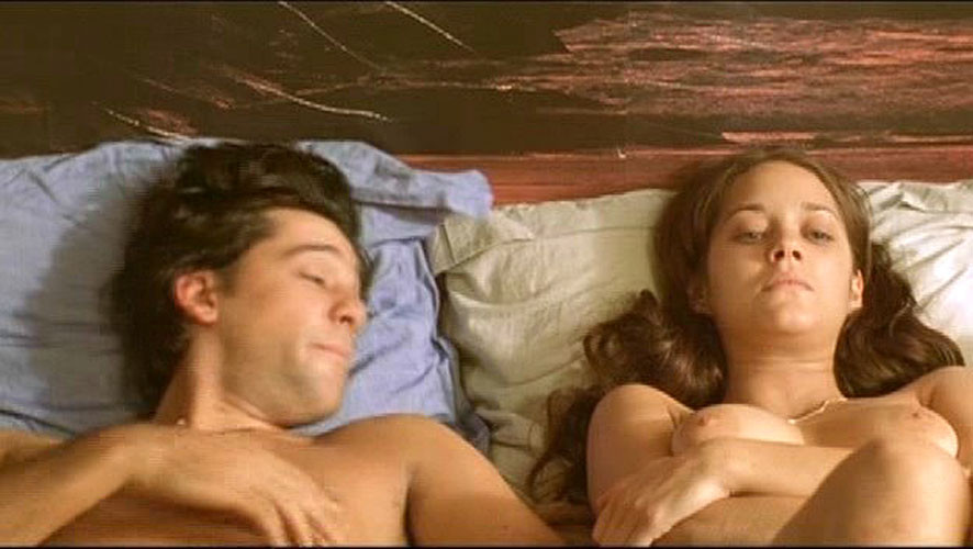 Marion Cotillard showing her nice big tits in some nude movie caps #75388326