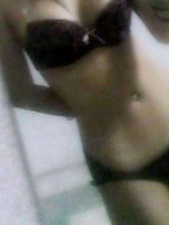 Posing in panties and a bra #69859562