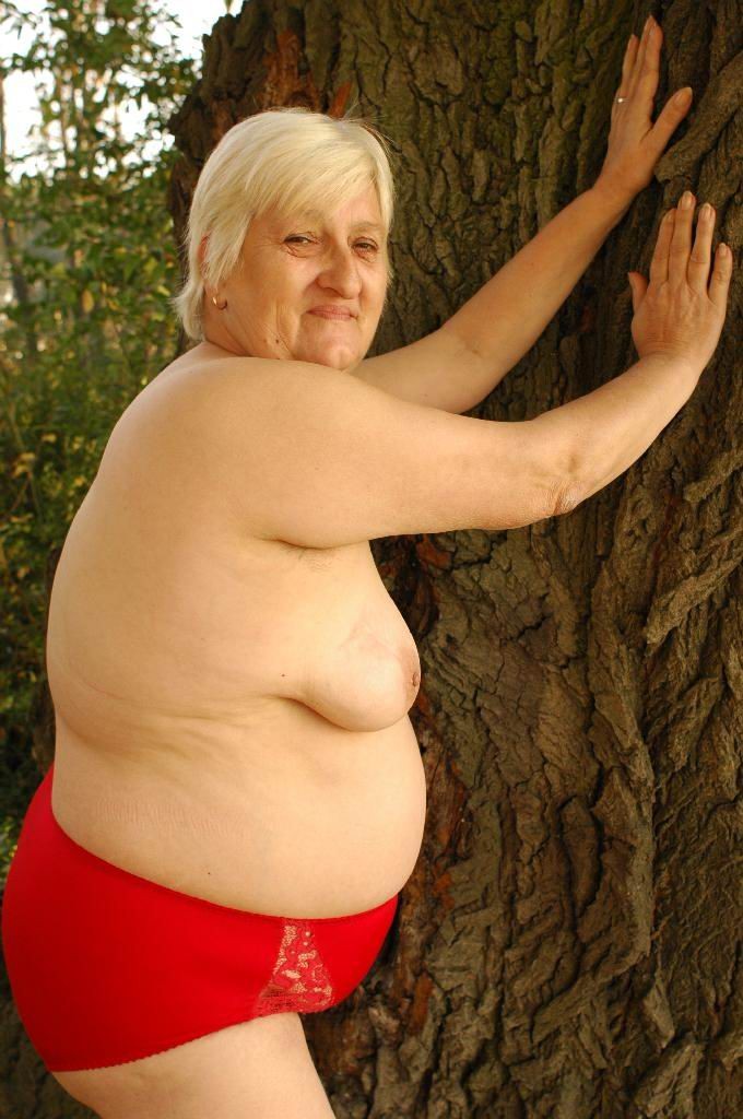 old fat granny nailed in the forest #77195634