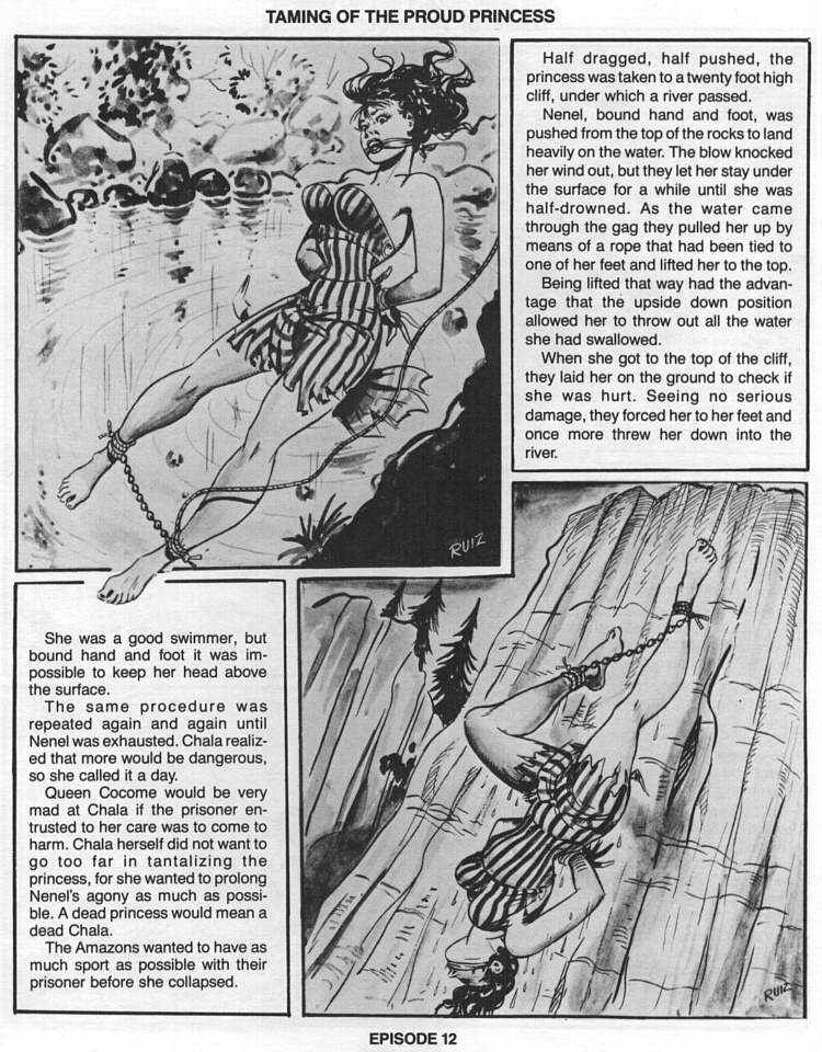 classic erotic lesbian bondage comic #69722343