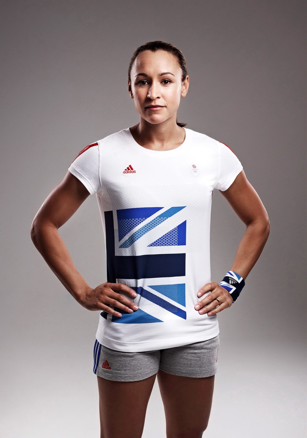 Jessica Ennis posing in sexy sports outfits for 2012 GB Olympic Team Photoshoot #75251583