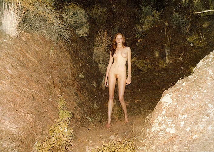 Lily Cole posing totally nude and showing red hair pussy #75274358
